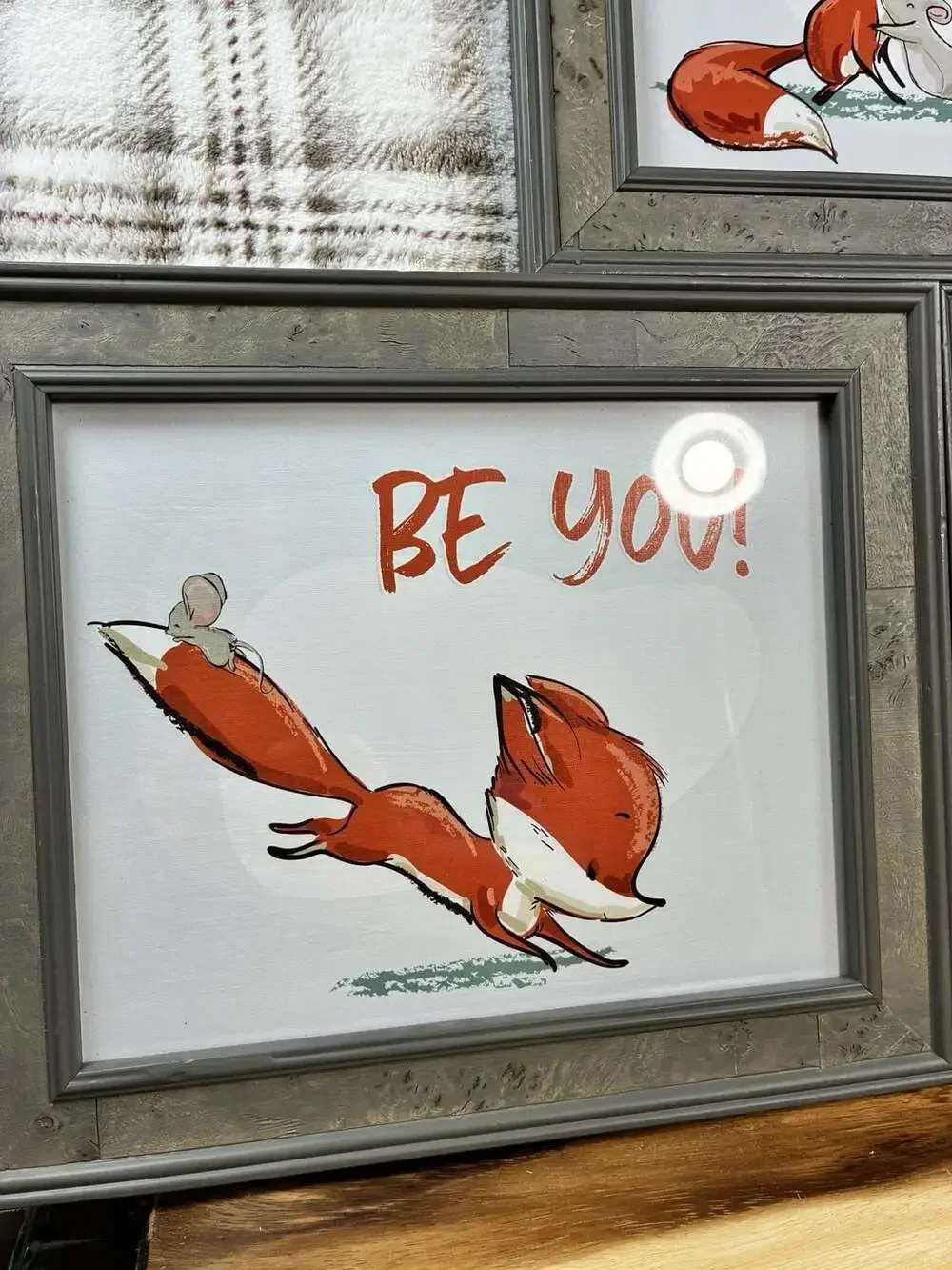 Hobby Lobby fox prints